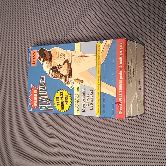 2003 Fleer Platinum MLB Baseball Card Factory Sealed Box Barry Bonds - Picture 1 of 6